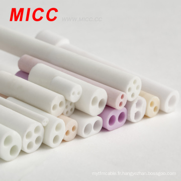 Tubes en céramique MICC Alumina avec des trous